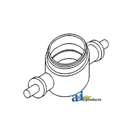 A & I Products Carrier, Clutch Bearing 2.5" x3.5" x4" A-1971045C1